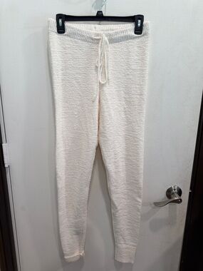 Old Navy Cream Cozy Knit Lounge Joggers